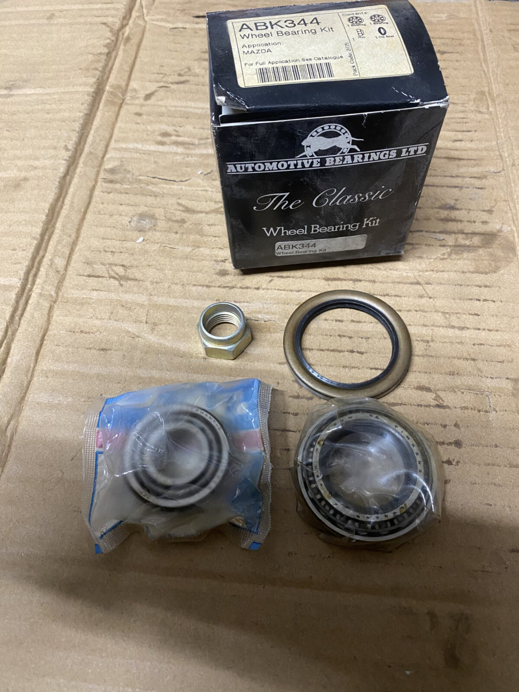 FOR MAZDA 323 1.3 1.5 REAR WHEEL BEARING KIT 