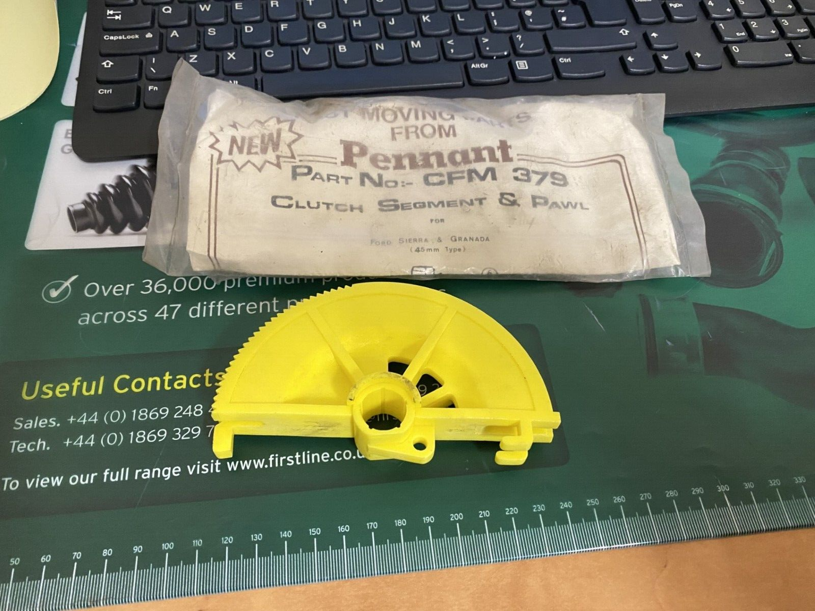 FOR FORD SIERRA & GRANADA 1987 ON 45MM CLUTCH RATCHET SEGMENT AND PAWL