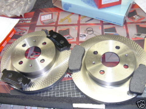 FOR DAIHATSU SIRION COPEN YRV 1.3TURBO FRONT BRAKE DISCS & PADS NEW