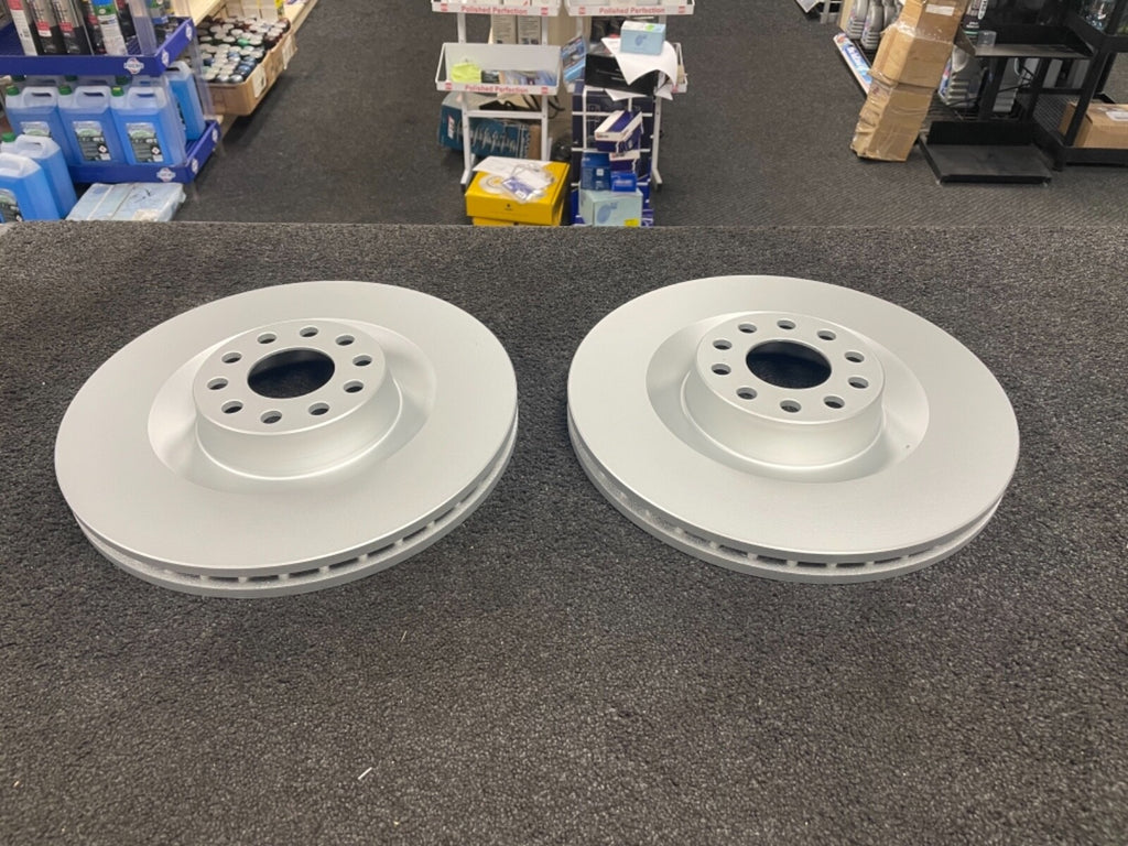 2 FRONT BRAKE DISC 360MM VENTED FOR AUDI A6 A8 S8 VW PHAETON 360X 34MM