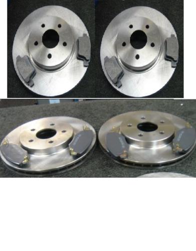 FOR FORD MONDEO TDCI ZETEC 05 ON BRAKE DISC PADS FRONT REAR BRAKE DISCS & PADS 