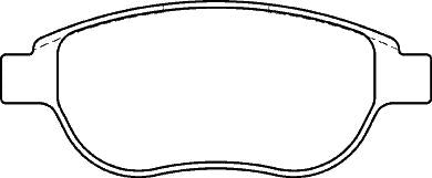 PEUGEOT 307 BRAKE PADS FRONT MINTEX MDB2186 1.4 1.6 2.0