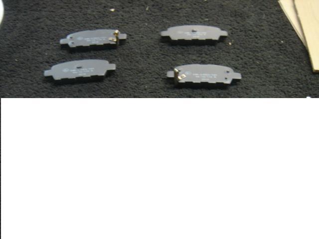 FOR NISSAN QASHQAI REAR BRAKE PADS  FULL   SET 