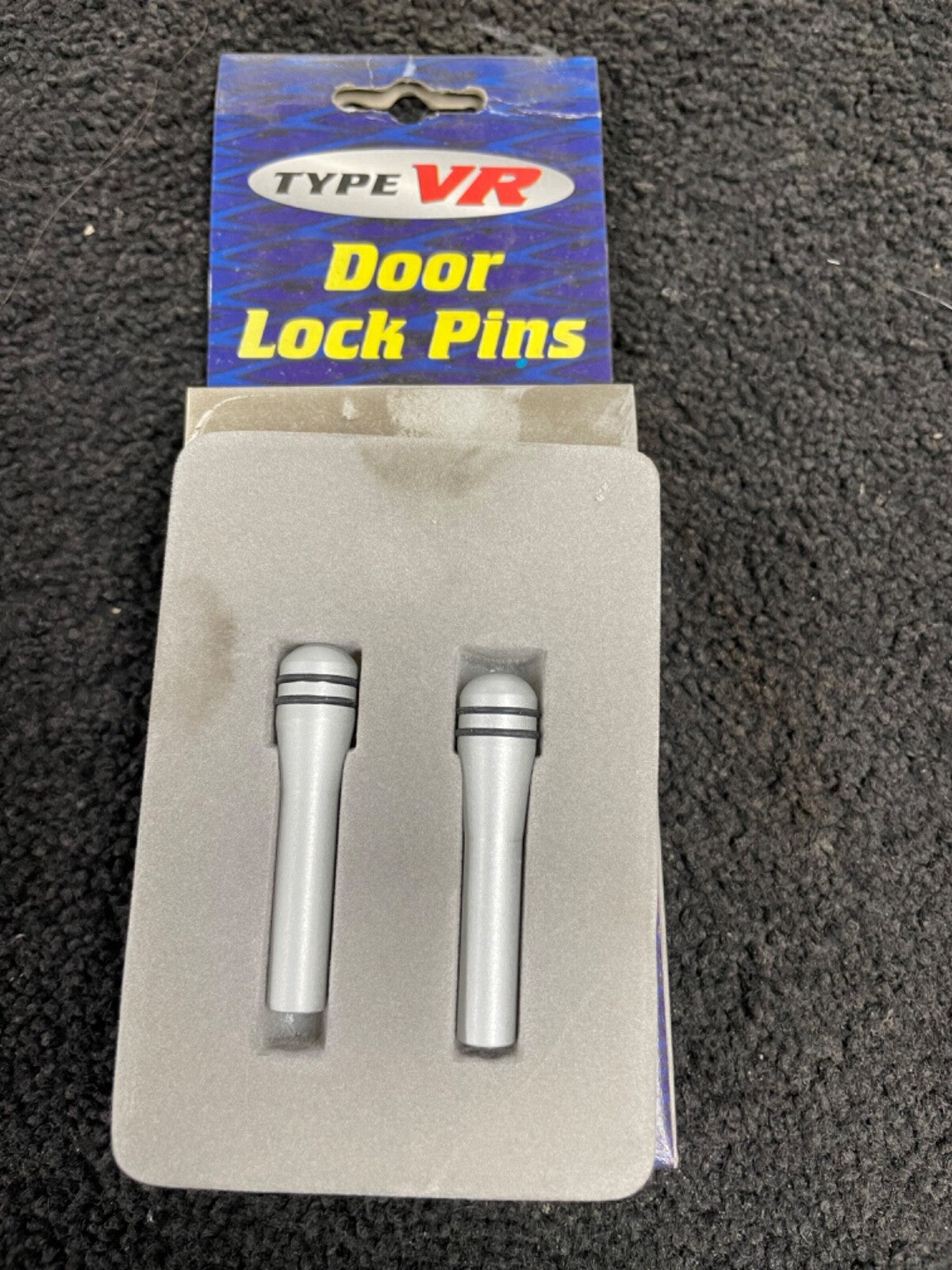 5 Alloy Car Door Locking Lock Knob Pull Pins Cover Auto Accessories Universal