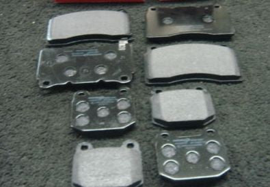 FOR SUBARU FORESTER  IMPREZA 2.5 STI  BREMBO  BRAKE PADS FRONT AND  REAR 
