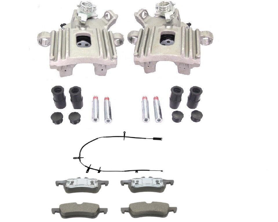 MINI ONE COOPER S R50 R53 2001-03 2 REAR BRAKE CALIPER+SLIDER PIN REAR BRAKE PAD