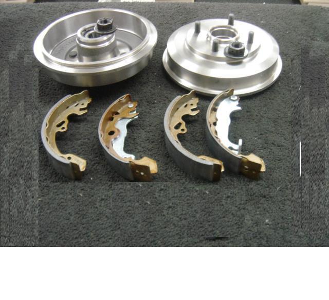 FORD FIESTA 2002-08 FORD FUSION REAR BRAKE DRUMS WITH BEARING FITTED LH RH