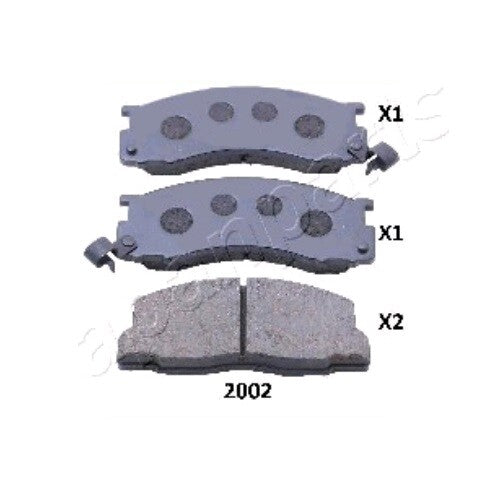 FOR TOYOTA PREVIA LUCIDA ESTIMA 2.2TD  FRONT BRAKE PADS SET  WITHOUT ABS