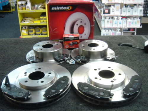 ACCORD TYPE R MINTEX FRONT REAR BRAKE DISC & PADS