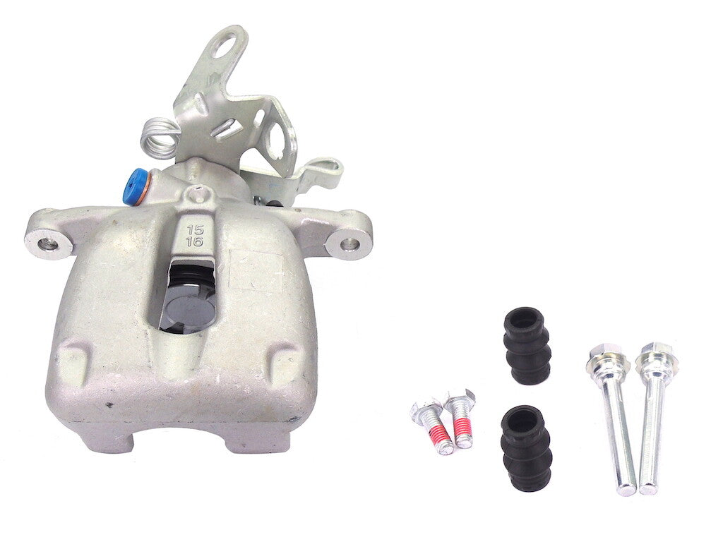 REAR BRAKE CALIPER +PINS PASSENGER LH SIDE EOS GOLF MK5 MK6 JETTA 282MM DISCS