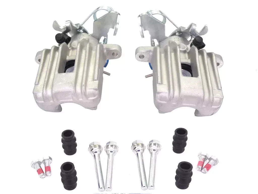 2 REAR BRAKE CALIPER +SLIDER PIN KIT AUDI A1 A3 TT GOLF MK4 POLO BORA 232 SOLID