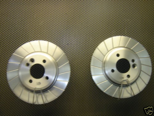 ROVER MG ZR 2.5 160 ZS180 GROOVED FRONT BRAKE DISC 282mm 4 x 100