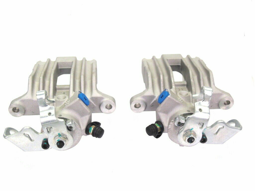 2 REAR BRAKE CALIPER+ SLIDERS FORAUDI A2 IBIZA 6L POLO 9N 16V TDI SOLID DISC 232