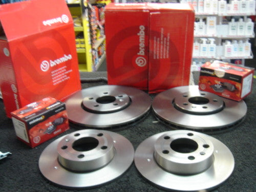 GOLF MK4 GTTDI BREMBO BRAKE DISC MINTEX BRAKE PADS
