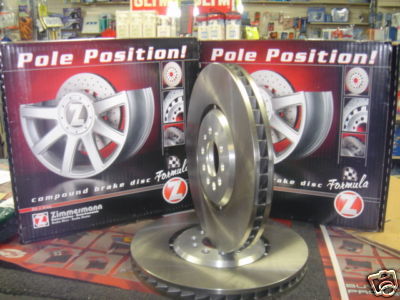 AUDI A6 4.2 S6 QUAATRO FRONT BRAKE DISCS X2 321MM