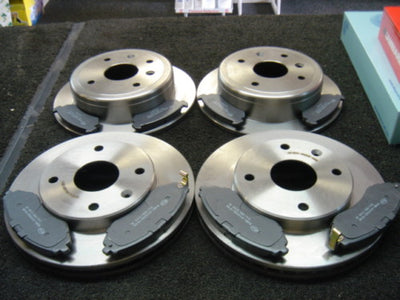 FOR TOYOTA CELICA 1.8ST GT AT200 BRAKE DISC BRAKE PADS FRONT REAR BRAKE SET