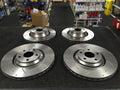 AUDI TT 2.0 TFSi QUATTRO 2014 on BRAKE DISC DRILLED GROOVED FRONT REAR