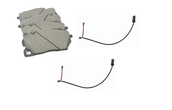 FOR AUDI RS6 RS7 RSQ8 PORSCHE CAYENNE 2.9 3.0 4.0 GTS FRONT BRAKE PADS & SENSORS