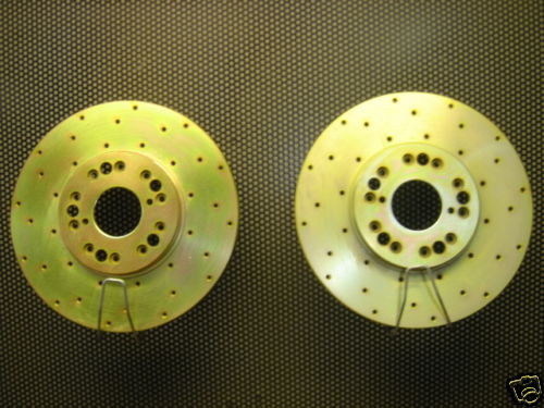 FOR LEXUS IS200 PERFORMANCE FRONT  DRILLED BRAKE DISCS X 2 SPORT DISCS 