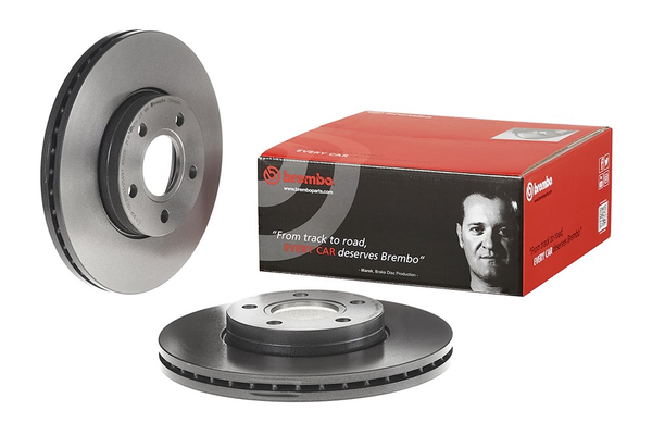 FOR FORD FOCUS C-MAX VOLVO FRONT BREMBO 278MM BRAKE DISCS 09.9464.11
