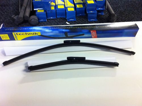 RENAULT LAGUNA 3 FLAT BEAM AEROFLEX WIPER BLADES X2