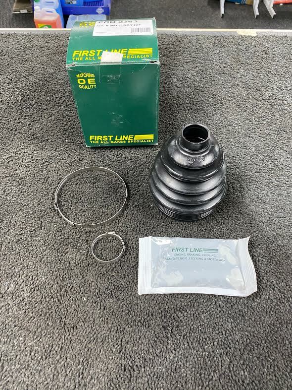 FOR AUDI A2 1.4 8Z (2000-2005) FRONT OUTER CV JOINT BOOT KIT 