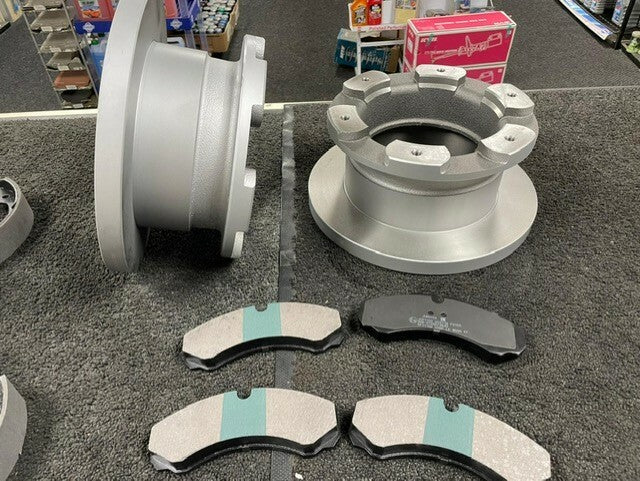 FIT  IVECO DAILY 65C14 65C15 65C17 TWIN WHEELER 2003-2006 REAR BRAKE DISC PADS