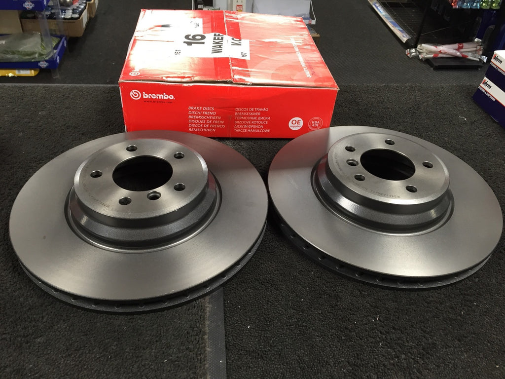 BMW 335i 335d E92BRAKE DISC REAR BREMBO BRAKE DISCS PAIR OE BREMBO