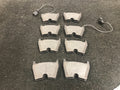 FOR AUDI RS4 B7 B8 RS5 R8 4.2 5.2 FSI FRONT GENUINE APEC BRAKE PADS FULL SET