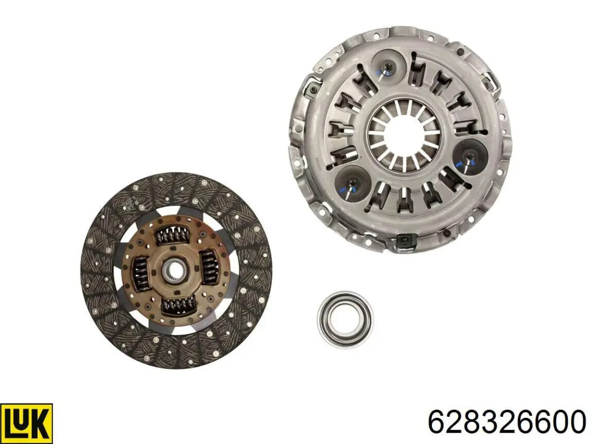 FOR NISSAN NAVARA D40 PATHFINDER 2010-15 LUK CLUTCH KIT FOR DUAL MASS FLYWHEEL