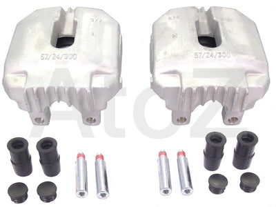 BMW 3 Series E90, E91, E92, E93 2004-2013 Front Brake Calipers Pair 300mm Discs