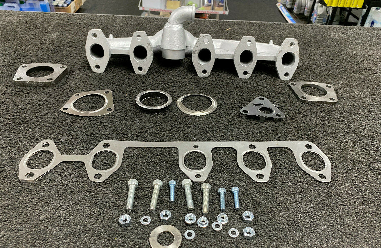 FOR VOLKSWAGEN TRANSPORTER T5 2.5TDI AXD AXE BLJ EXHAUST MANIFOLD KIT NEW