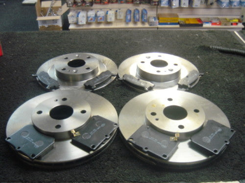 FOR MAZDA MX3 1.6 1.8 BRAKE DISC PADS  FRONT REAR BRAKE DISCS BRAKE PADS