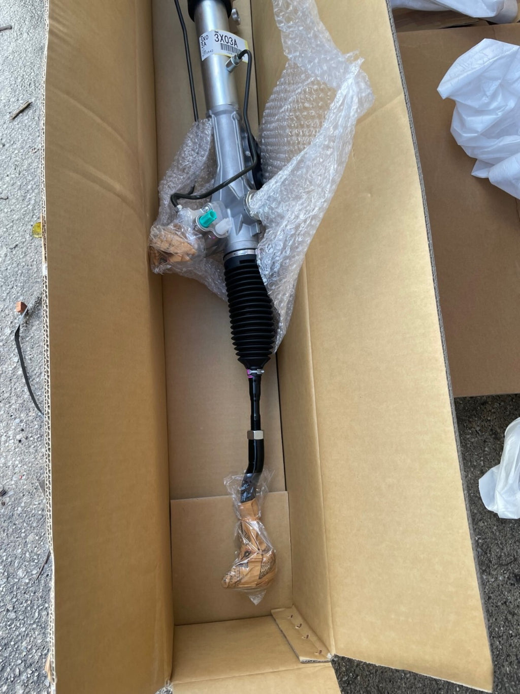 FOR NISSAN NAVARA PATHFINDER LHD POWER STEERING RACK GENUINE NEW 49001-5X14A