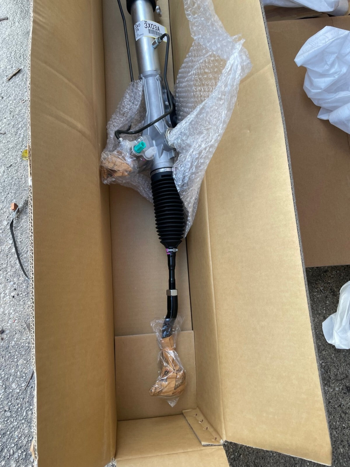 FOR NISSAN NAVARA PATHFINDER LHD POWER STEERING RACK GENUINE NEW 49001-5X14A