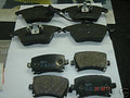 SKODA VW TOURAN 1.6 2.0 1.9 TDI FSI  FRONT & REAR BRAKE PADS FRONT REAR SET