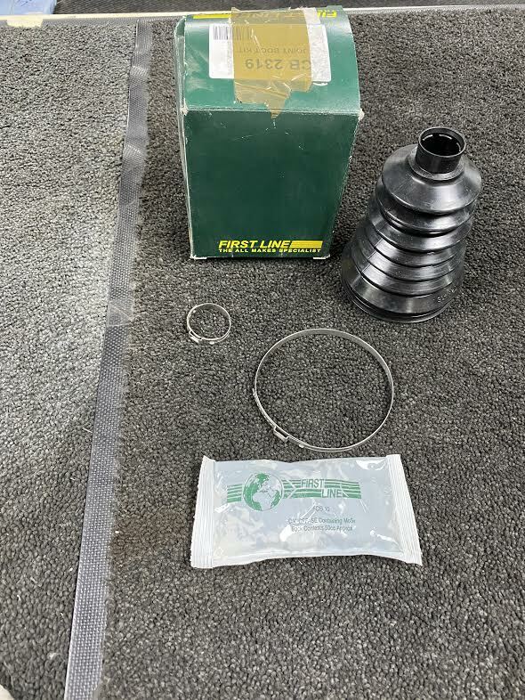 FOR CITROEN BERLINGO 1.4 M49 (1996-2002) FRONT OUTER CV JOINT BOOT KIT 