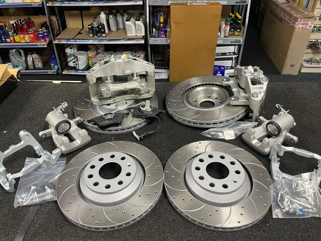 AUDI TT 8J TDI TFSi PERFORMANCE BIG BRAKE UPGRADE CONVERSION KIT FRONT REAR KIT