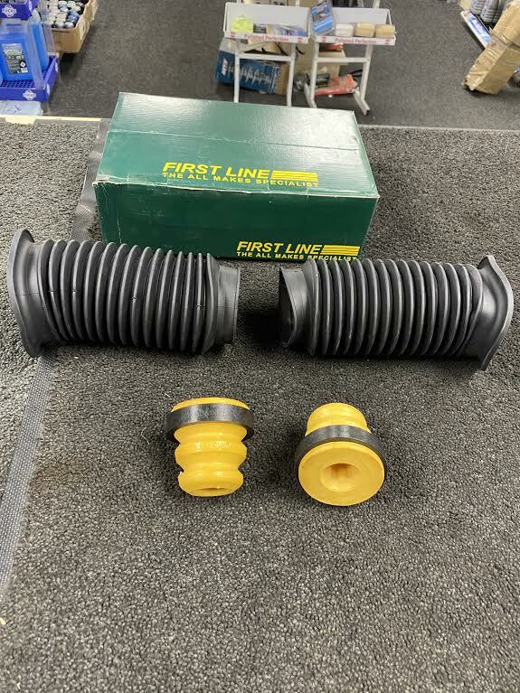 FOR VAUHALL CORSA D 1.2 (2006-2011) FRONT SHOCK ASORBER BUMP STOP KIT 