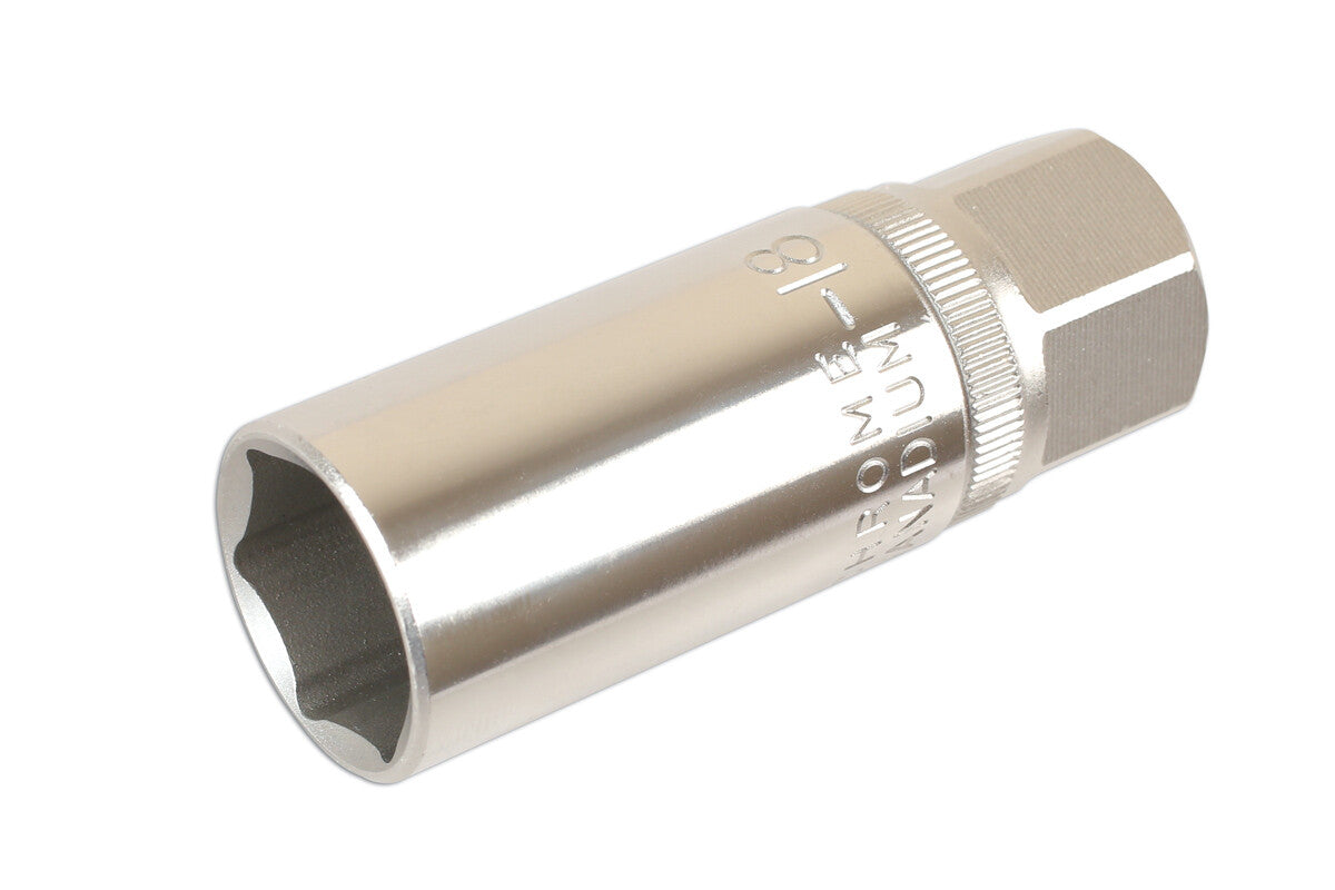 1 X LASER TOOL SPARK PLUG SOCKET 18MM 1/2" DRIVE 
