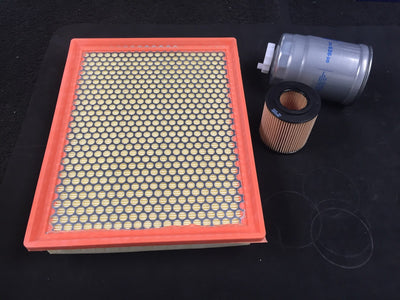 SAAB 93 9-3 1.9TiD VECTOR 180 120 150 2004-2011 OIL  AIR FUEL FILTER SERVICE KIT