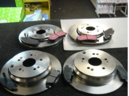 FOR CR-V 2.2 i-DTEC BLACK EDITION MK4 RE67 FRONT REAR BRAKE DISC +PAD 2012-16