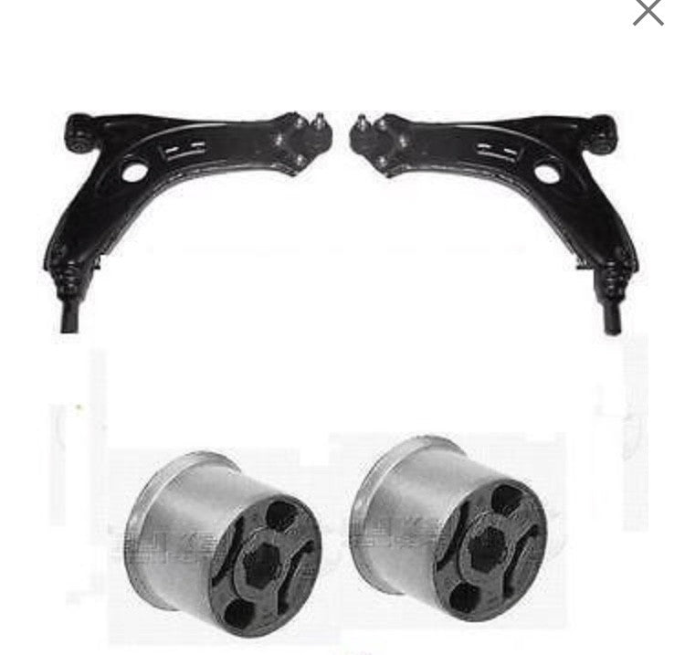 SKODA FABIA SEAT IBIZA CORDOBA LOWER WISHBONE ARM 2 HD HEAVY DUTY BUSH 