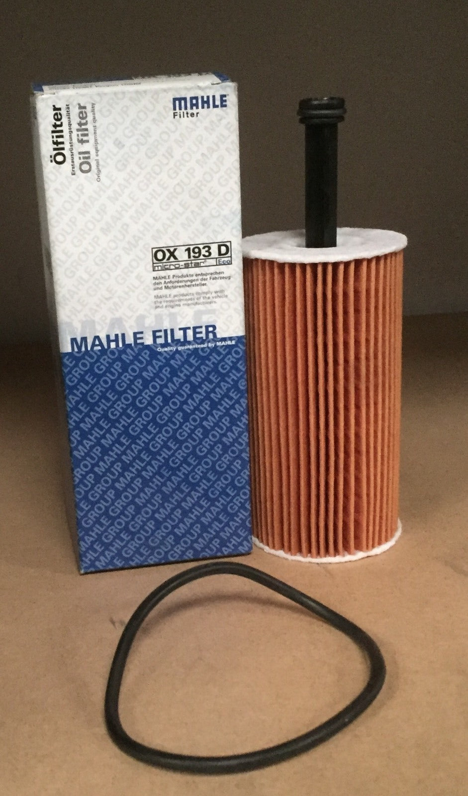 MAHLE OX 193D OIL  FILTER 