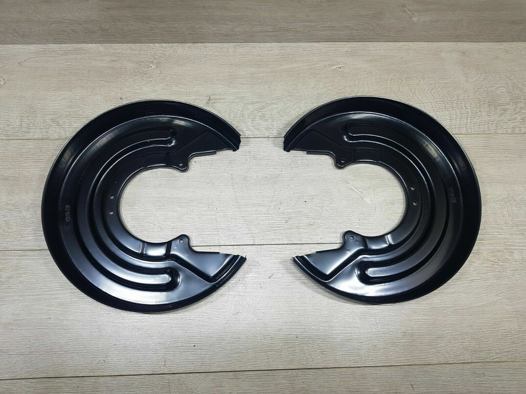FOR VW TRANSPORTER T5 T6 REAR BRAKE DISC DUST SHIELDS SPLASH GUARD COVERS
