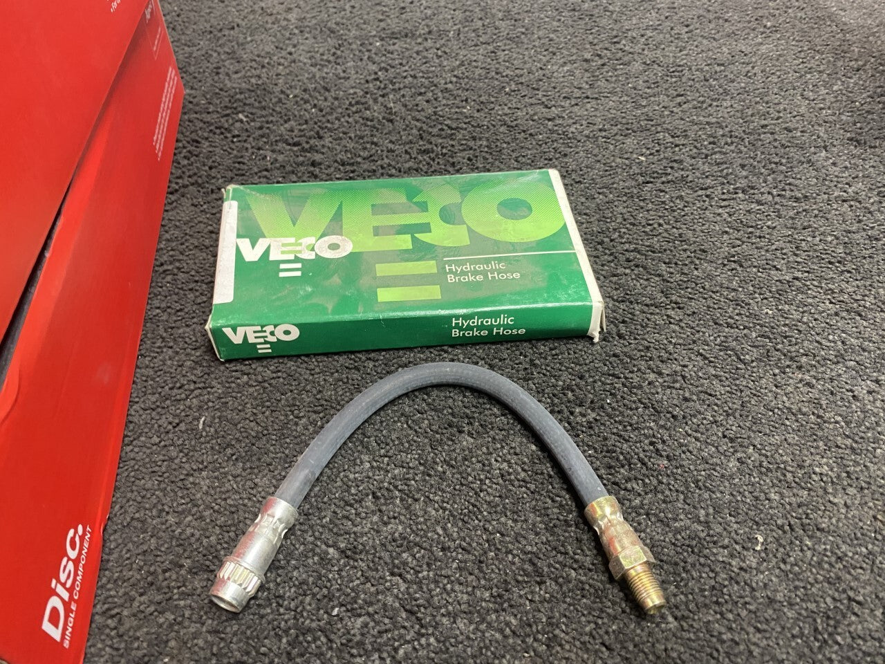 FOR RENAULT CLIO 1.8 RSI R21 2.0 2.1 TURBO FRONT BRAKE FLEXI HOSE 268MM FBH6231