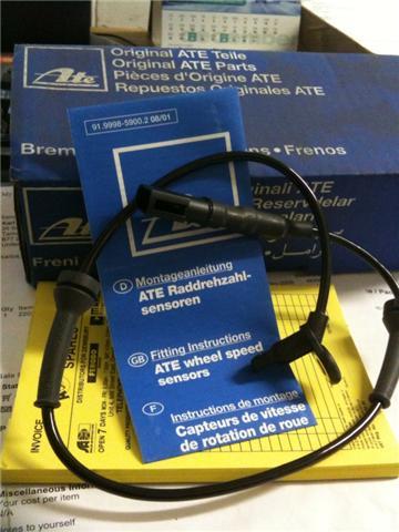 FORD FOCUS 1.6 1.8 2.0 ST170 REAR ABS SENSOR NEW 