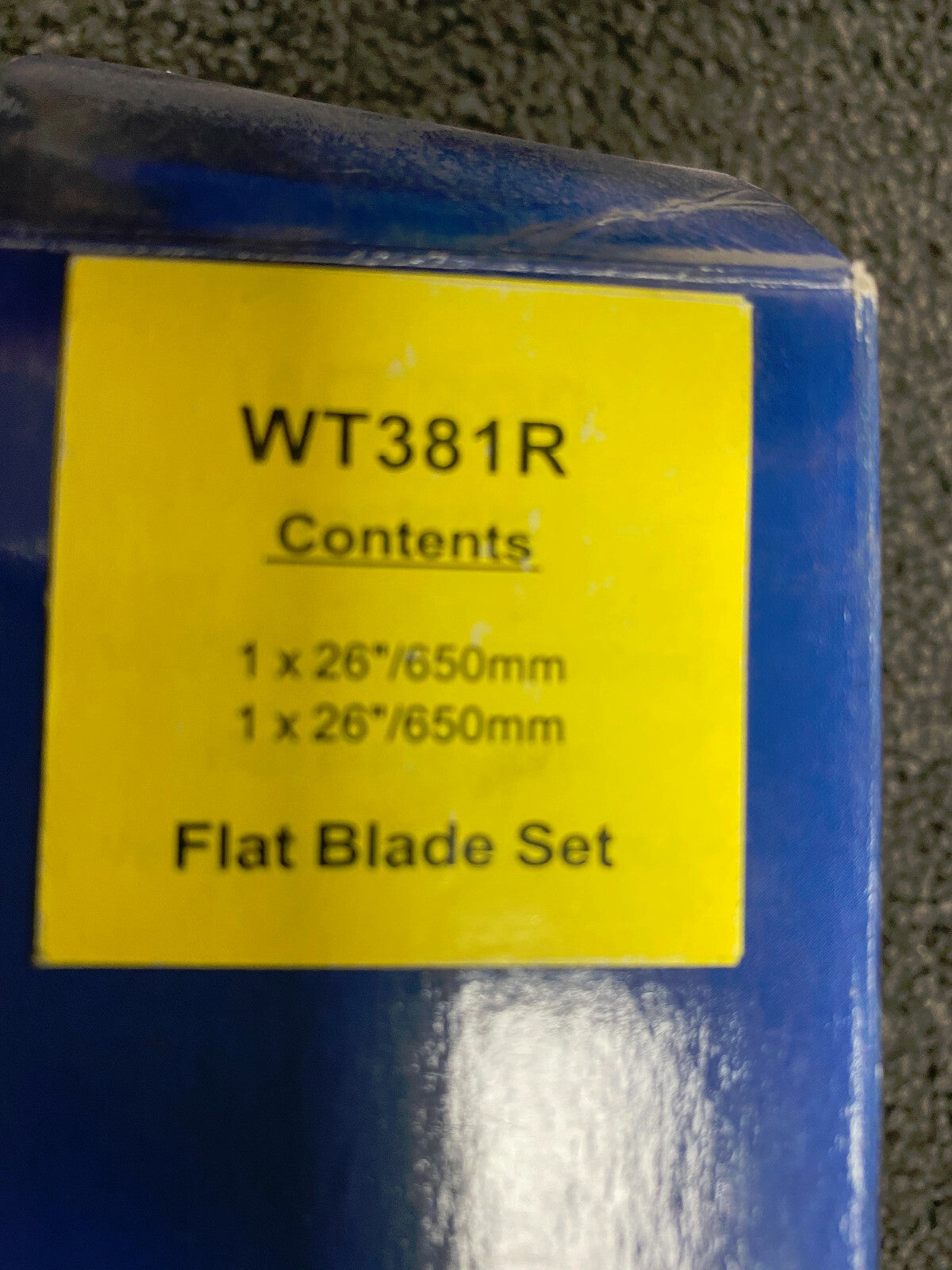 WIPER BLADE SET FITS MERCEDES W211 E63 AMG ESTATE FRONT 26"