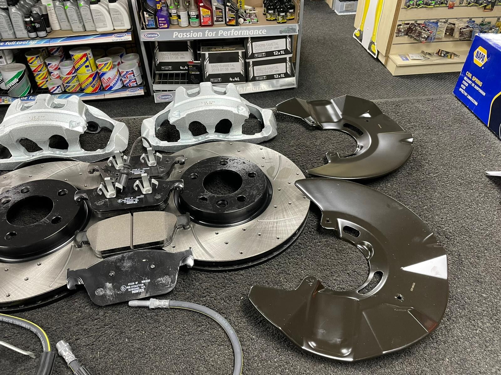 VW TRANSPORTER T5 T6 CARAVELLE BIG BRAKE UPGRADE CONVERSION CALIPER KIT 340mm