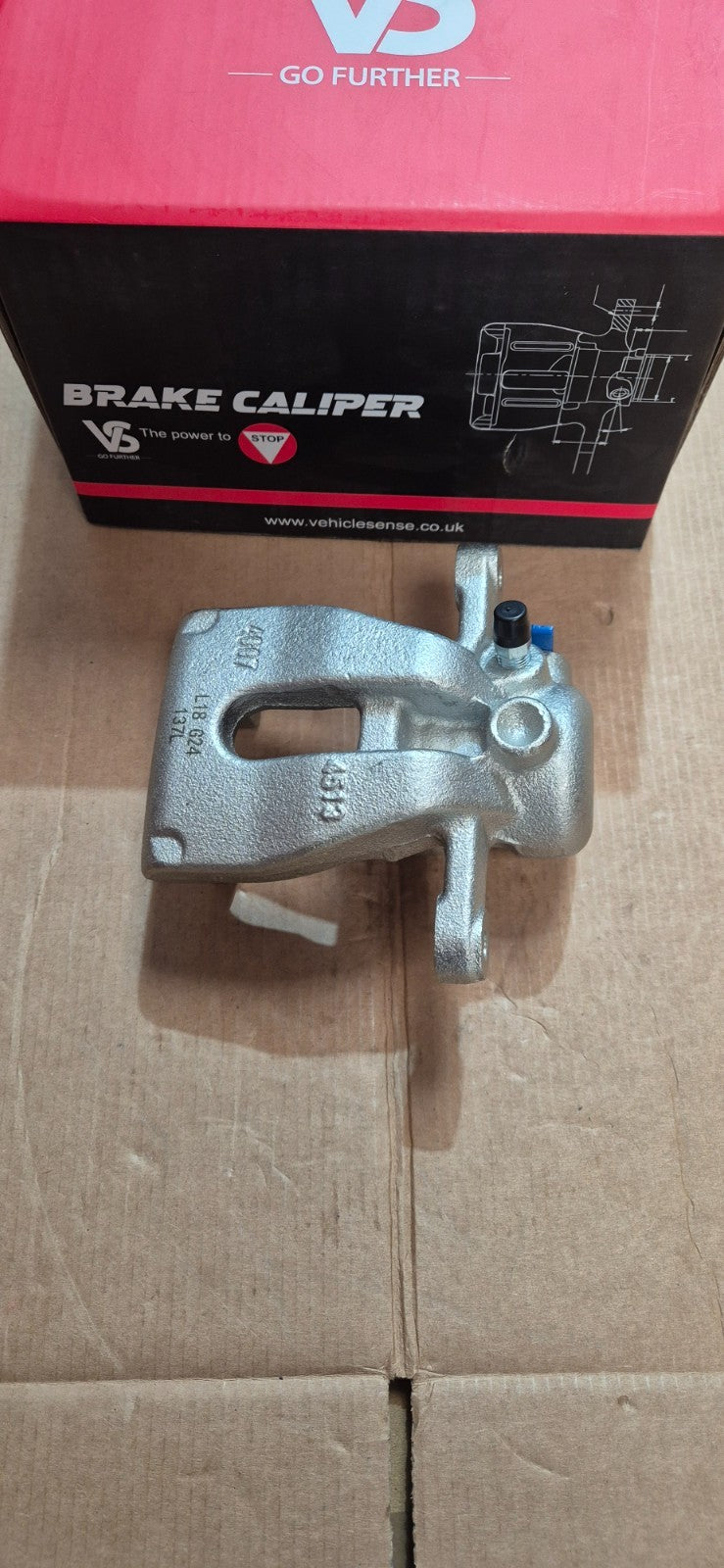 REAR NS LH BRAKE CALIPER  FOR LANDROVER FREELANDER 2 2.2D TD4 2006-14